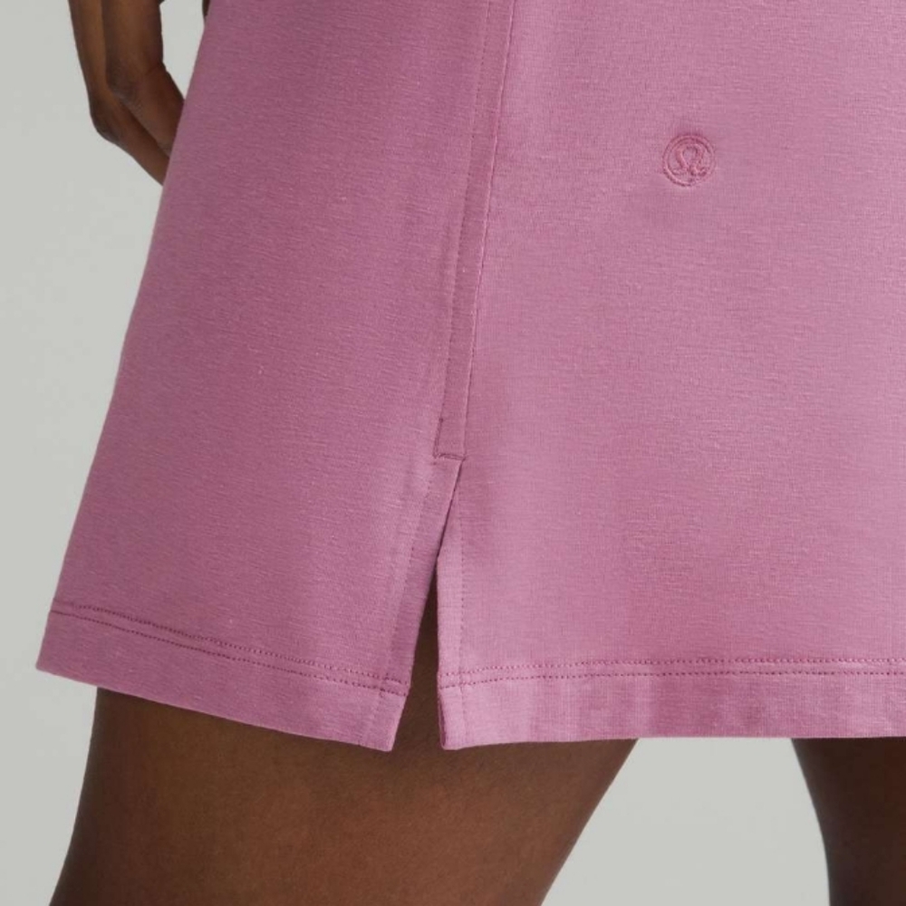 Lululemon Classic-Fit Cotton-Blend Dress Velvet Dust - Picture 3 of 15